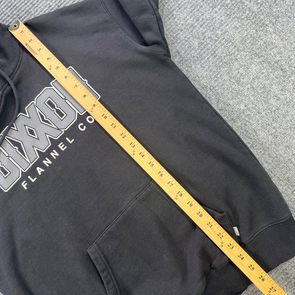 Dixxon Flannel Co Ground Up Customs Hoodie Black Mens Small Pullover Sweatshirt - Picture 11 of 13